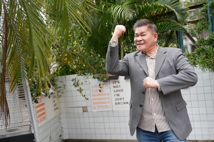 澎恰恰受訪時表示：「老天爺是公平的，讓你得到最大光環，也會收掉你一點東西。」彭欣偉攝