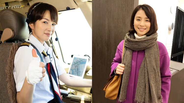 資深演員吉瀨美智子(左)、石田百合子(右)進入榜單。翻攝自X@niceflight_ex、@nigehaji_tbs