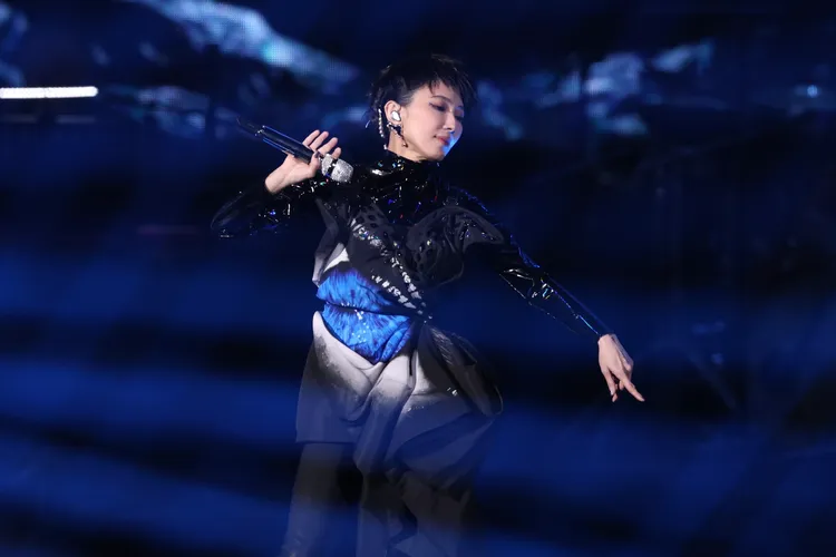 戴佩妮時隔9年重返小巨蛋開唱。彭欣偉攝