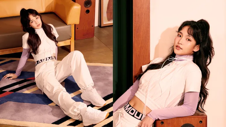 UNDER ARMOUR「HER STORY」女性運動潮流系列主打「甜酷風」。品牌提供