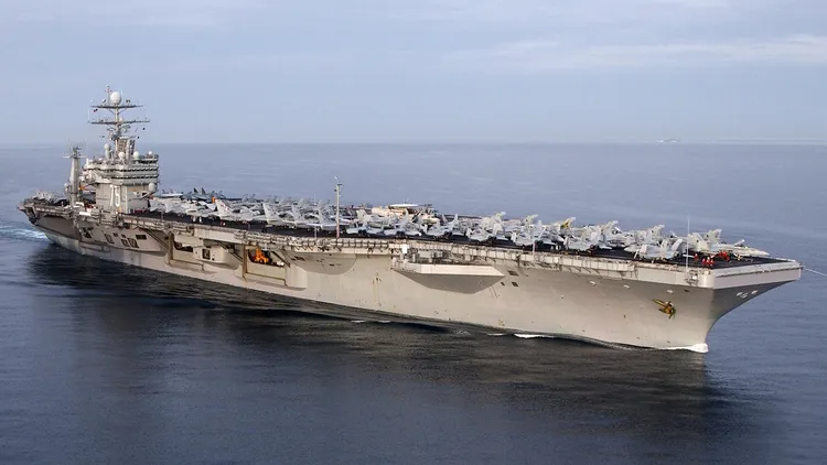 美國杜魯門號航空母艦。翻攝US Navy