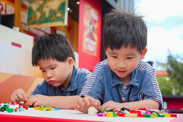 今年兒童節高雄市政府與台灣樂高推出「樂高雄」。台灣樂高提供