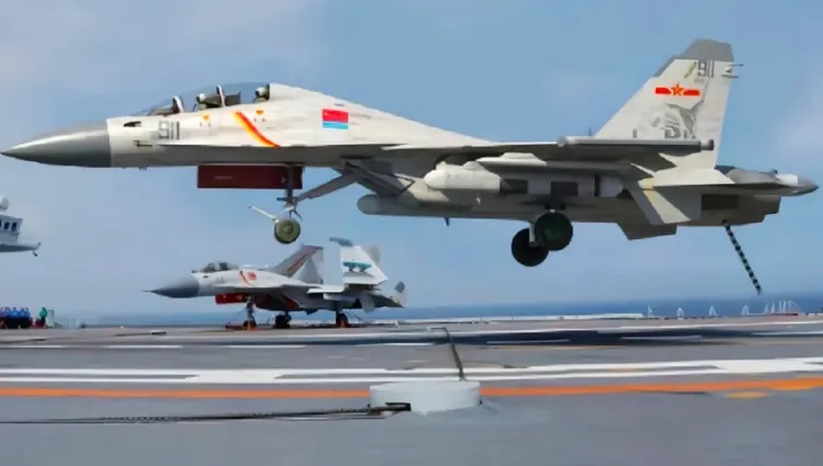 殲15戰機是中國航母的主力艦載機。翻攝解放軍網
