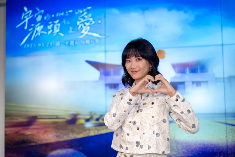 徐麗雯也剛經歷喪父之痛。大愛提供