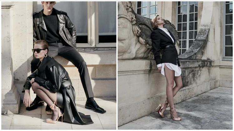 CHRISTIAN LOUBOUTIN Cassia Lace Up系列鞋履，靈感來自芭蕾舞鞋。品牌提供