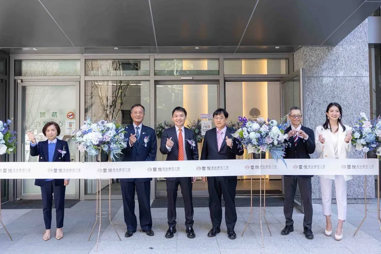 璽悅產後護理之家明水館開幕記者會。緯創提供