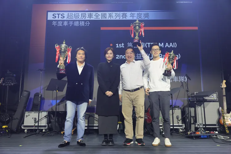 STS年度車手積分前三名