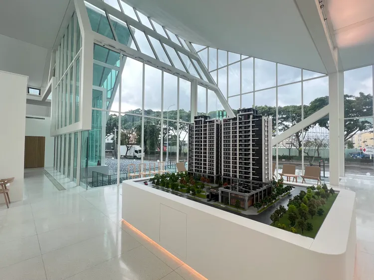 「坐忘林」其地段環境與建材配備，在歸仁高鐵生活圈屬一級規劃。葉家銘攝