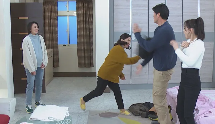 謝瓊煖爆打劉至翰。民視提供