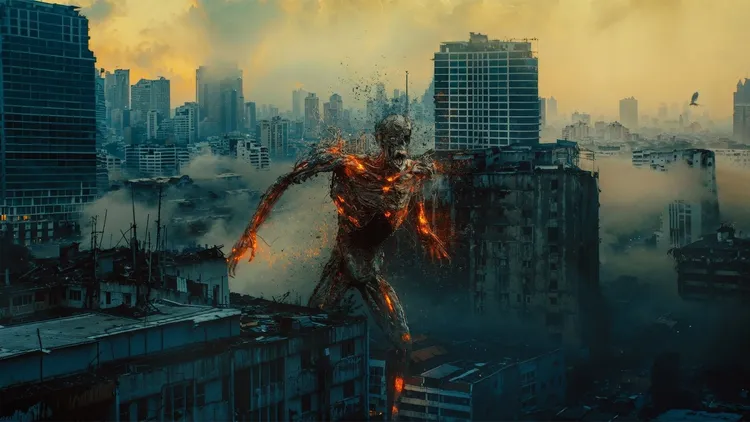 遊戲駭人角色女鬼貝兒將在電影版橫掃曼谷。威視電影提供