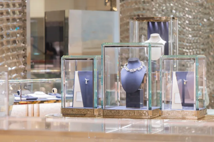 2F專屬高級珠寶鑑賞空間。品牌提供