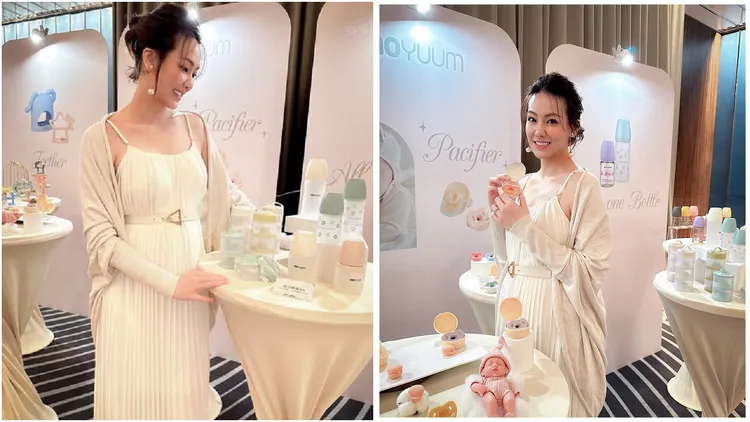 劉雨柔28日出席活動時，氣色健康紅潤，精神奕奕、神采飛揚。翻攝劉雨柔粉專