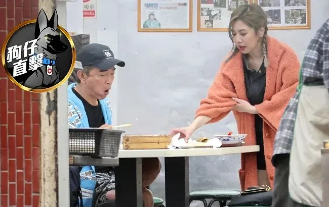 吳宗憲曾被《壹蘋》拍到半夜約穿短裙的「E奶小隻馬」出來喝豆漿。特勤中心攝