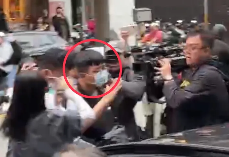 黑幫3名打手落網。翻攝畫面