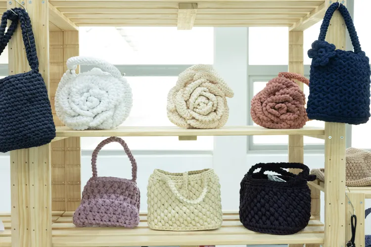 SIMURGH ESG創意手編作品美麗實用。SIMURGH／提供