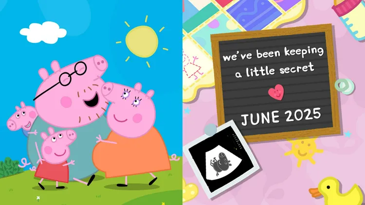 佩佩豬一家今年6月將迎來新成員。翻攝《@officialpeppa》IG