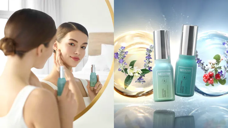 Artistry推出青春水潤淨化精華和賦活緊緻抗老精華2分齡保養單品。品牌提供