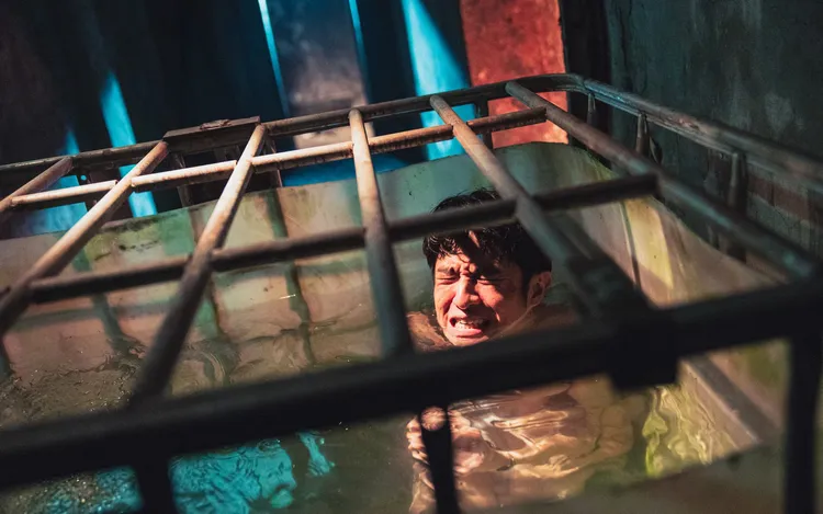 黃禮豐被關進水牢。華映娛樂提供