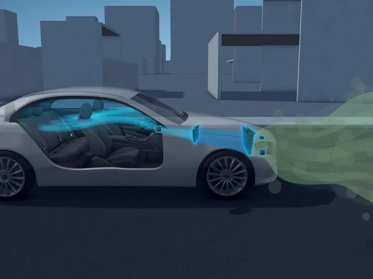 GLC與C-Class全車系標配ENERGIZING智慧空氣淨化系統，有效淨化車內空氣。業者提供