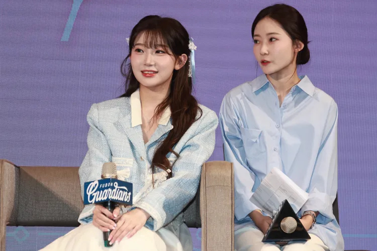 李珠珢在台灣爆紅。 彭欣偉攝