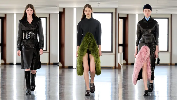 Bally 2025秋冬系列。品牌提供