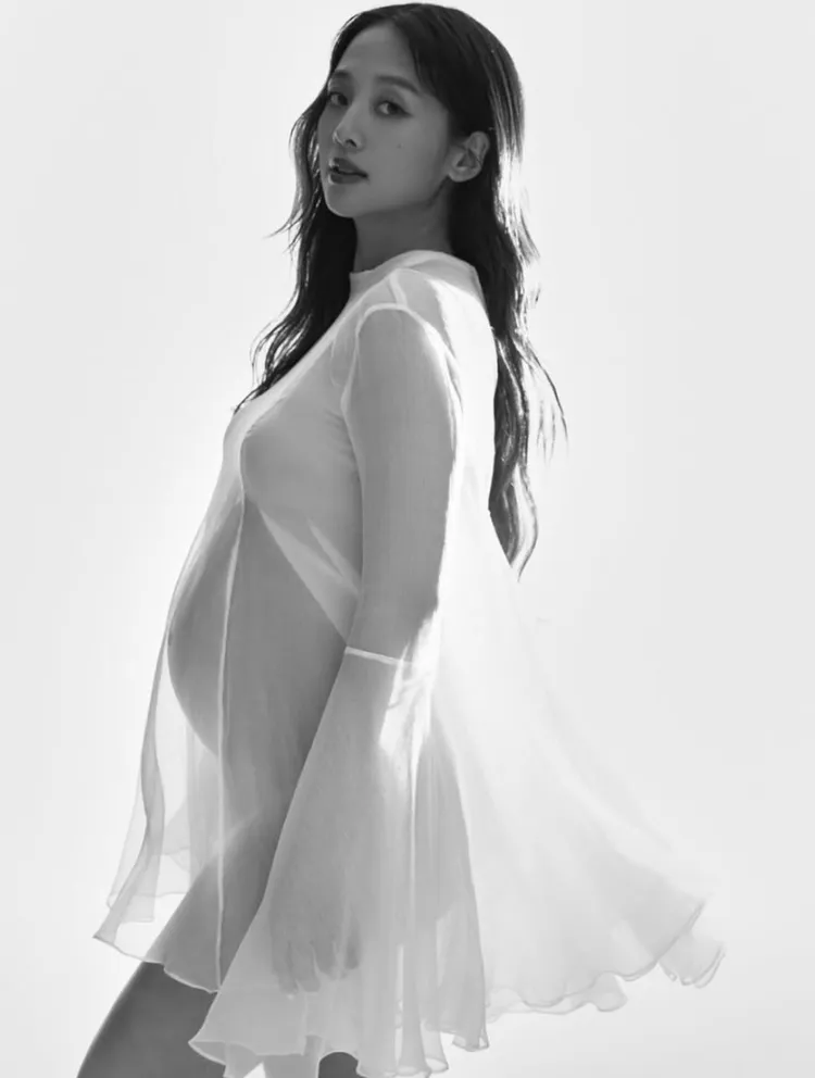 吳映潔日前宣布升格當媽媽。翻攝吳映潔IG限動