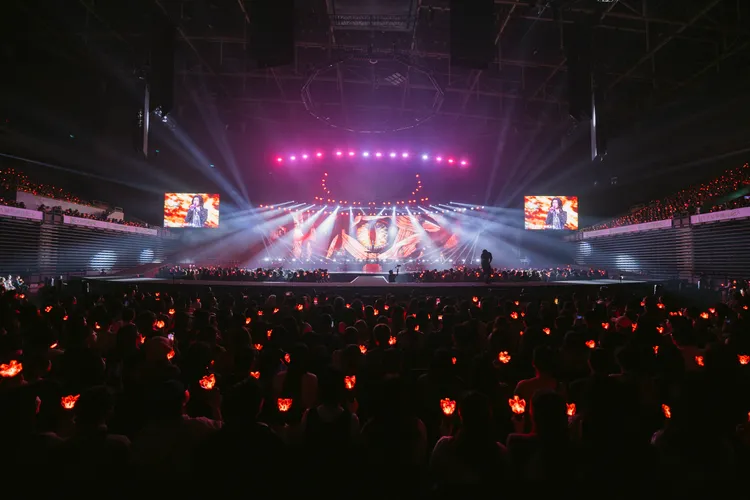 麋先生登高台開唱。圖／相信音樂提供