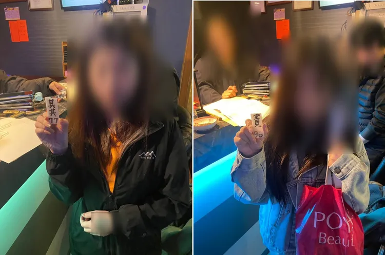 陪酒小姐各有花名。民眾提供