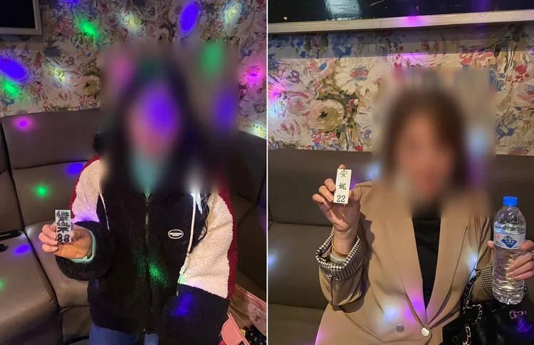 陪酒小姐有7人是越南籍，年齡最小僅22歲。民眾提供