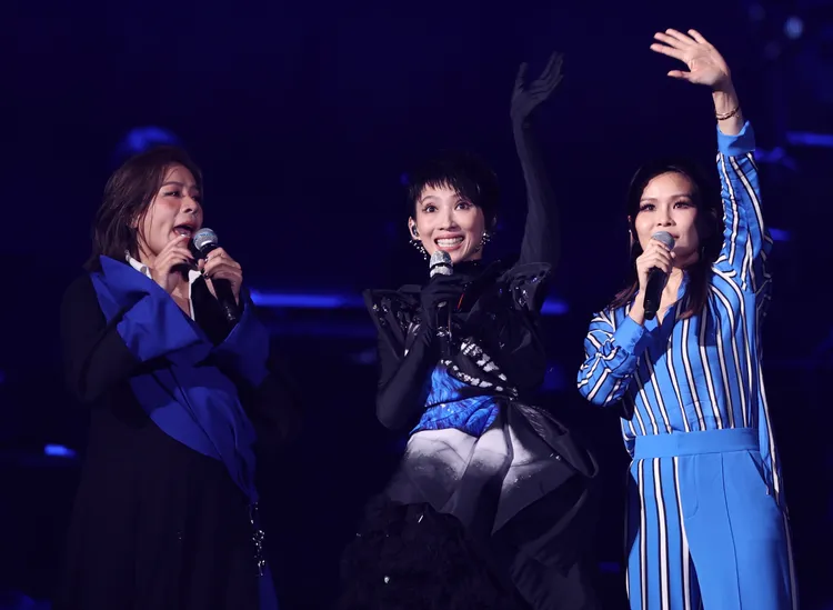 戴佩妮驚喜找來周蕙、江美琪合體。彭欣偉攝