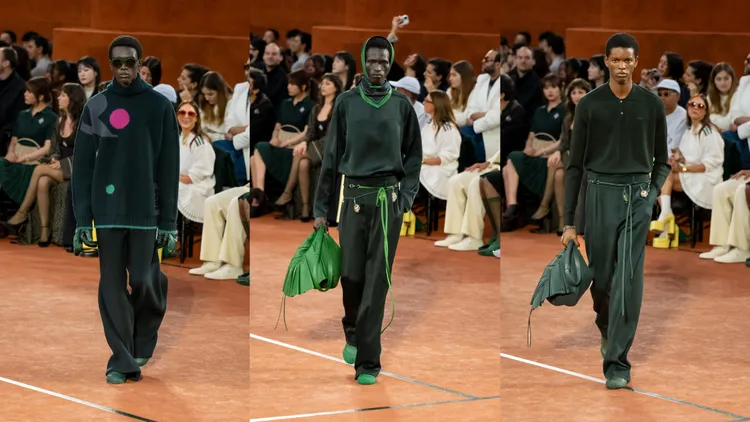 LACOSTE 2025秋冬系列。品牌提供