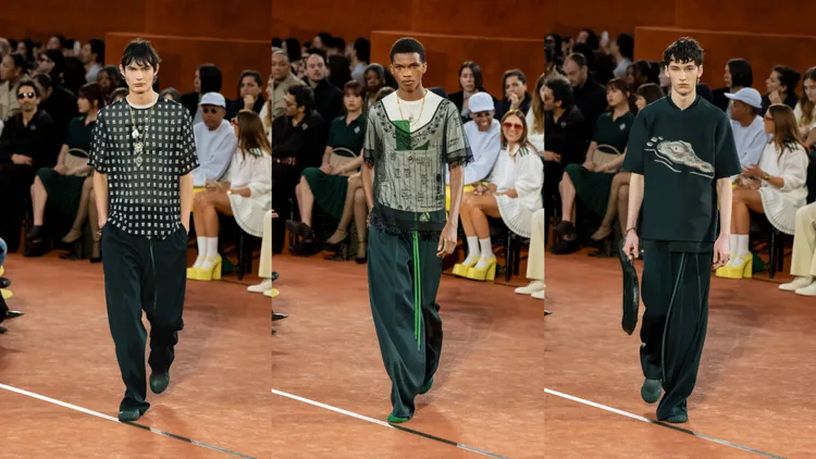 LACOSTE 2025秋冬系列。品牌提供