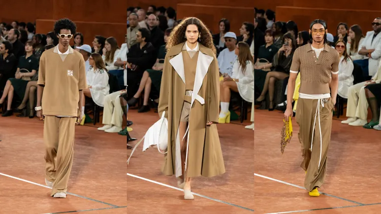 LACOSTE 2025秋冬系列。品牌提供