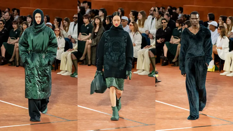 LACOSTE 2025秋冬系列。品牌提供