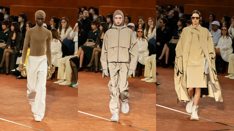 LACOSTE 2025秋冬系列。品牌提供