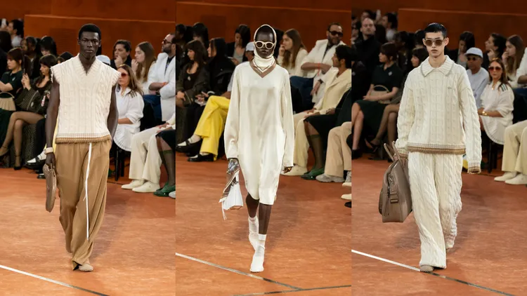 LACOSTE 2025秋冬系列。品牌提供