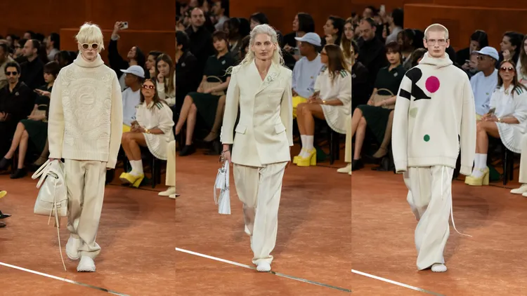 LACOSTE 2025秋冬系列。品牌提供