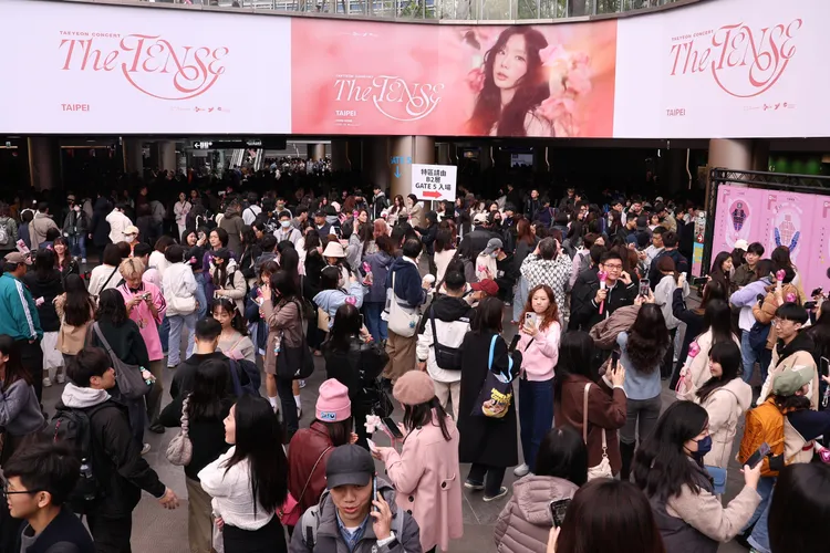 太妍吸引超過3點萬人到大巨蛋朝聖。莊宗達攝