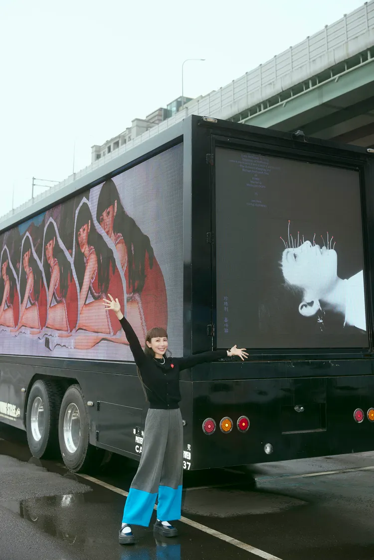 魏如萱宣傳車將在台北街頭趴趴走。好多音樂提供