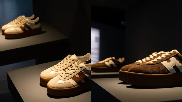 鞋款延續了輕鬆時尚與巧妙玩味交織的設計風格。品牌提供