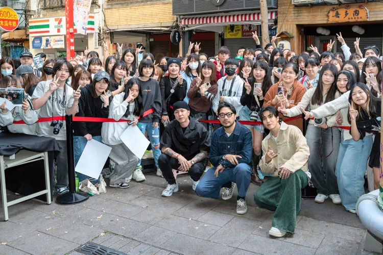 婁峻碩和小春各自都有大批粉絲到場支持。華映娛樂提供