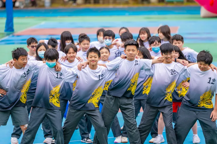 南崁國中學生表演活動。桃園市府提供