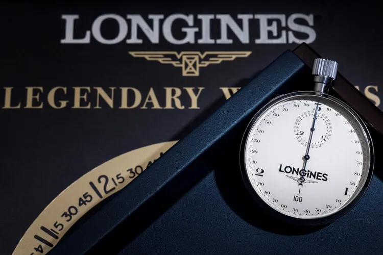 1916年可測量至百分之一秒的運動計時碼錶。品牌提供