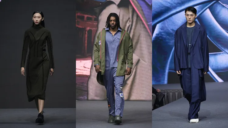 台北時裝周AW25開幕秀。彭欣偉攝