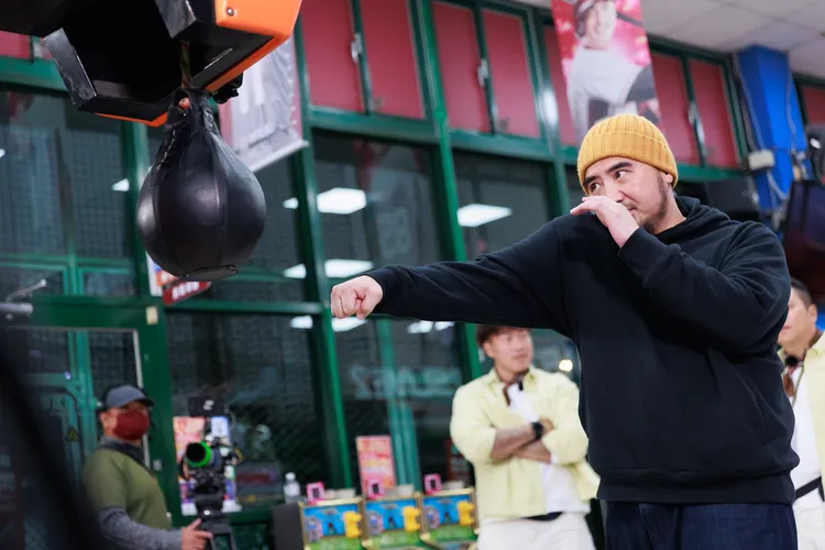 Matzka練拳擊。好看娛樂提供