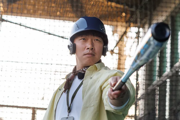 郭泓志曾登上大聯盟，有完美打擊。好看娛樂提供