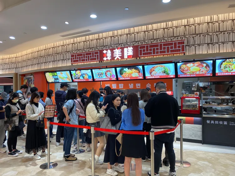 韓式料理韓美膳。莊偉祺攝