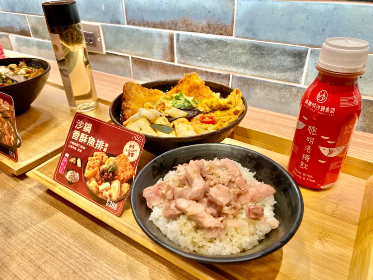 「林聰明沙鍋魚頭」首次插旗台北，特別推出「沙鍋香酥魚排套餐」等餐點。莊偉祺攝