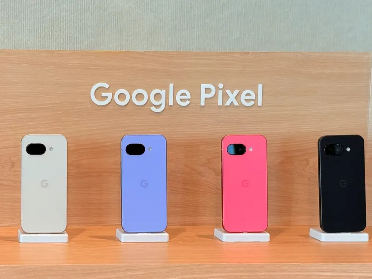 Pixel 9a共有四色可以選擇。趙筱文攝