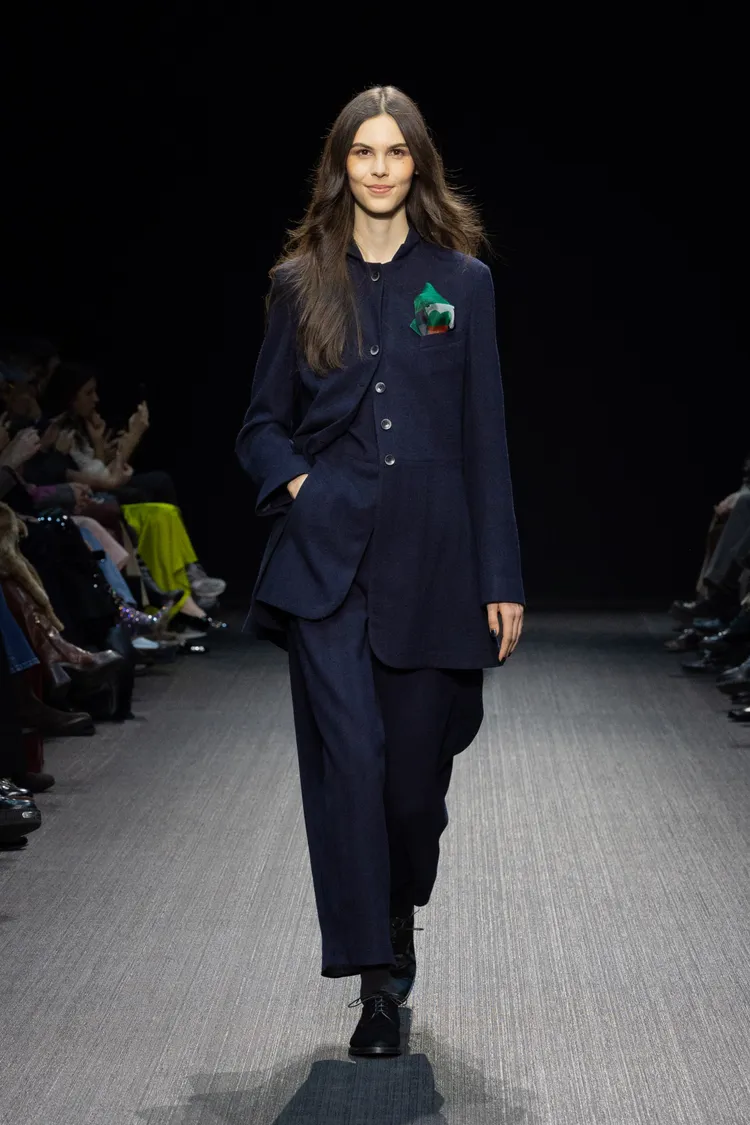 Emporio Armani 2025秋冬大秀。品牌提供